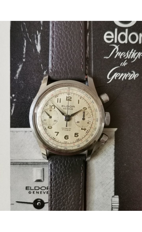Montre Eldor Geneve Diagonal – À Réviser Ou Pour Pièces