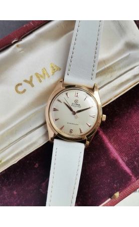 Cyma Navystar luxe 18k - 1950s